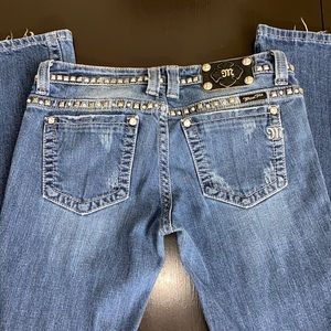 Miss me boot cut jeans size 28